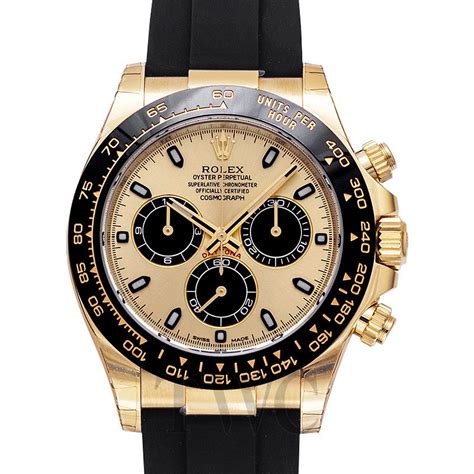 rolex cosmograph daytona 18ct yellow gold automatic men's 116518ln